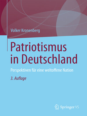 cover image of Patriotismus in Deutschland